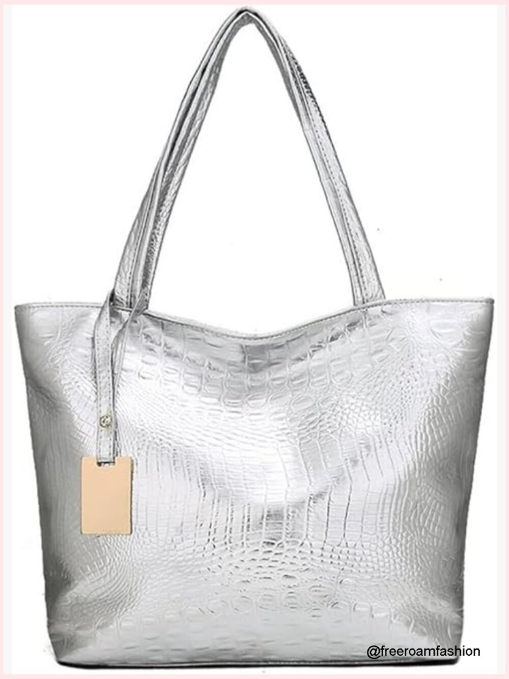 Large Tote Shoulder Bag Faux Leather Hobo Purse Travel Satchel